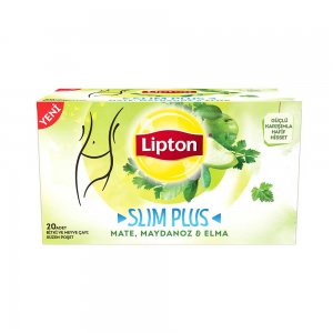 Lipton Bitki Çayı Slim Plus Mate Maydanoz Ve Elma 20'Li