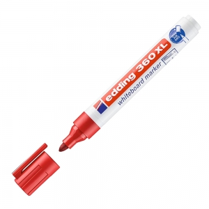 Edding Beyaz Tahta Kalemi Cap Off E-360xl Kırmızı