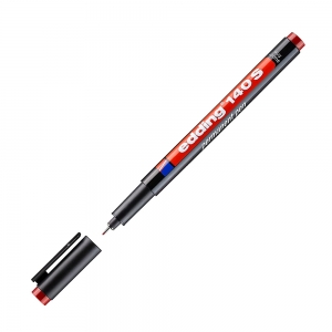 Edding Asetat Kalemi E-140s Kırmızı