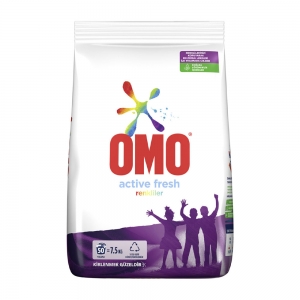 Omo Active Fresh Toz Deterjan Renkliler 7,5 Kg