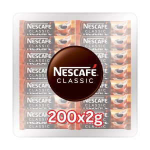 Nescafe Classic Tek Kullanımlık 2 Gr 200'Lü Paket