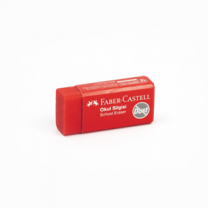 Faber Castell Okul Silgisi Dust-Free Kırmızı