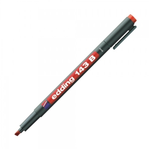 Edding Asetat Kalemi E-143B Kırmızı