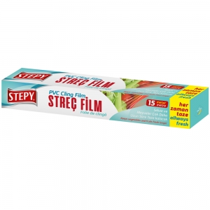 Stepy Streç Film 15 Metre