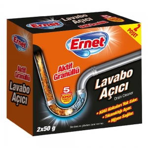 Ernet Lavabo Açıcı Granül 2X50 Gr