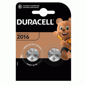 Duracell Pil Düğme 3V 2 Lİ 2016