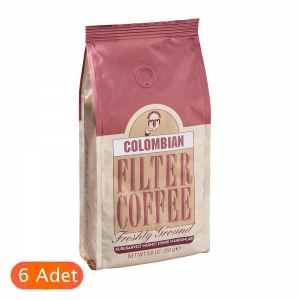 Mehmet Efendi Colombian Filter Coffee 250 Gr x 6 Adet