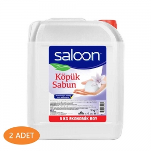 Saloon Köpük Sabun 5 Kg x 2 Adet