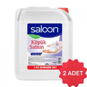 Saloon Köpük Sabun 5 Kg x 2 Adet