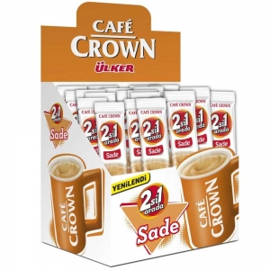 Ülker Cafe Crown 2si1 Arada Sade 11Gr 24'Lü