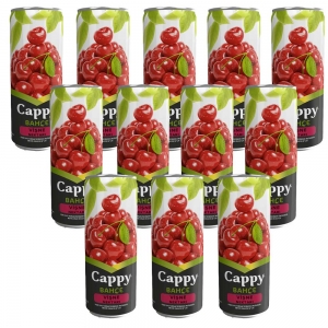 Cappy Meyve Suyu Vişne 330 Ml x 12 Adet