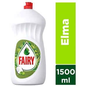 Fairy Temiz & Ferah Sıvı Bulaşık Deterjanı Elma 1500 Ml