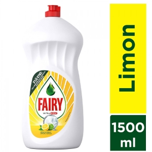 Fairy Temiz & Ferah Sıvı Bulaşık Deterjanı Limon 1500 Ml