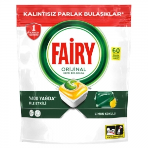 Fairy Hepsi Bir Arada Tablet Limon 60'Lı