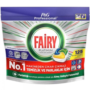 Fairy Platinum Hepsi Bir Arada Limon 125'Li