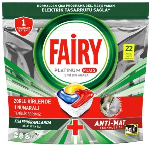 Fairy Platinum Plus Hepsi Bir Arada 22'Li