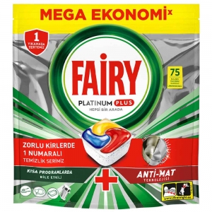 Fairy Platinum Plus Hepsi Bir Arada 75'Li