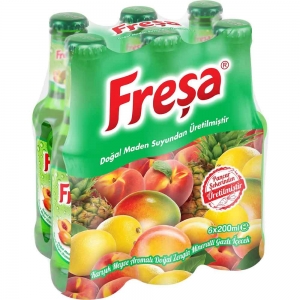 Freşa Karışık Meyveli Soda 200 Ml X 6 Adet