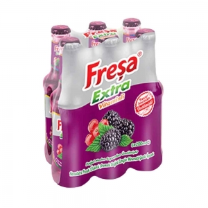 Freşa Karadut & Frenk Üzümlü Soda 200 Ml X 6 Adet