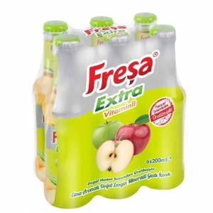 Freşa Extra Elmalı Soda 200 Ml X 6 Adet