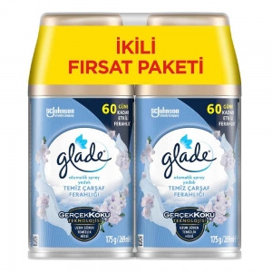 Glade Otomatik Sprey 2'li Yedek Temiz Çarşaf Ferahlığı 269 Ml