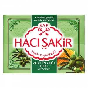 Hacı Şakir Kalıp Sabun Zeytinyağı & Bal 4'Lü 600 Gr