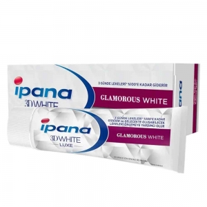 İpana Diş Macunu 3D White Glamorous White Muhteşem Parlaklık 75 ML