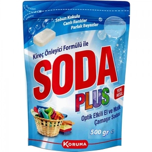 Koruma Soda Plus Optik Çamaşır Sodası 500 Gr