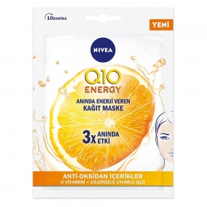 Nivea Q10 Energy Kağıt Maske