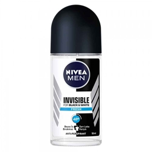 Nivea Men İnvisible Fresh Black & White Roll-On 50 Ml