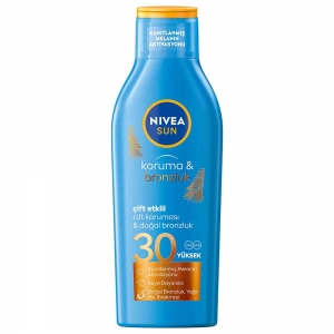 Nivea Sun Koruma ve Bronzluk SPF30+ Güneş Sütü 200 Ml