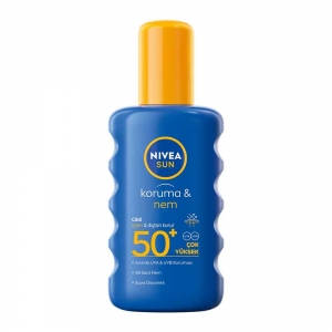 Nivea Sun Koruma & Nemlendirme Güneş Kremi SPF50+ Sprey 200 Ml