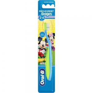 Oral-B Stages Çocuk Diş Fırçası Yumuşak Mickey & Mini 2-4 Yaş