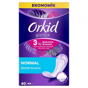 Orkid Günlük Ped Normal 40'Li