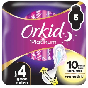 Orkid Platinum Gece Extra 5'li 4 Numara