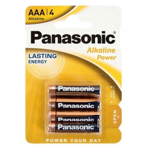 Panasonic Alkalin Power İnce Pil AAA 4'Lü