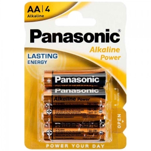 Panasonic Alkalin Power Kalem Pil AA 4'Lü