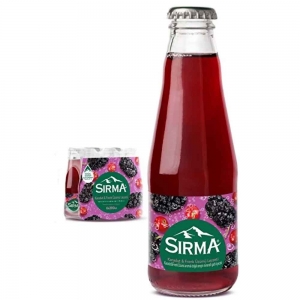 Sırma Karadut Ve Frenk Üzümü Aromalı Doğal Maden Suyu 6 x 200 Ml