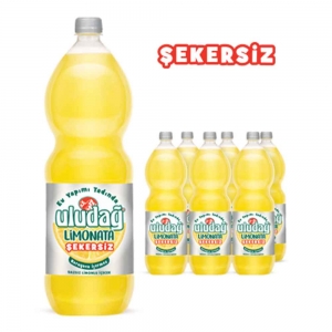 Uludağ Limonata Şekersiz 1 Lt 12'Li