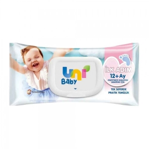 Uni Baby İlk Adım Islak Mendil 52 Yaprak