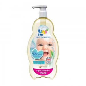 Uni Baby Saç ve Vücut Şampuanı 900 Ml