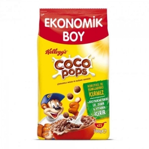 Kellogg's Coco Pops Çikolatalı Mısır ve Buğday Gevreği 700 Gr