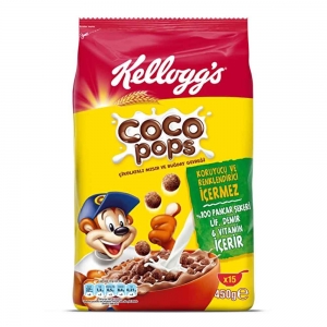 Kellogg's Coco Pops Çikolatalı Mısır ve Buğday Gevreği 450 Gr