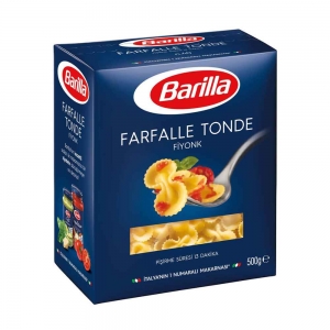 Barilla Farfalle Tonde Fiyonk Makarna 500 Gr