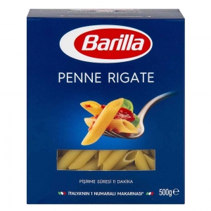 Barilla Penne Rigate Kalem Makarna 500 Gr