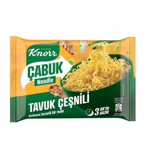 Knorr Çabuk Noodle Tavuk Çeşnili 66 Gr