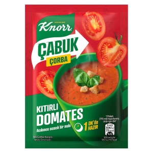 Knorr Çabuk Çorba Kıtırlı Domates 22 Gr