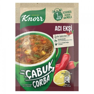 Knorr Çabuk Çorba Acı Ekşi 1 Porsiyon 19 Gr