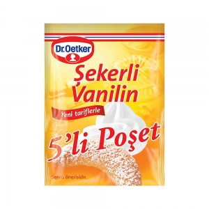 Dr.Oetker Şekerli Vanilin 5'li 25 Gr