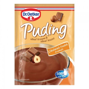 Dr.Oetker Puding Çikolata Fındıklı 102 Gr